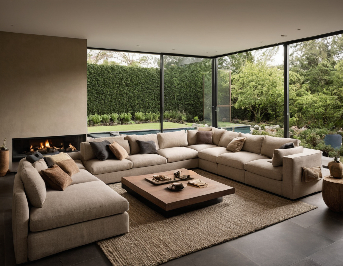 Luxury interior image showing Living room decor ideas should support the seating decision instead of hiding it