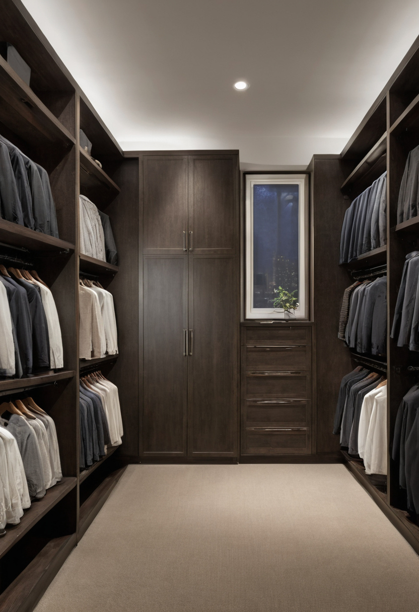 Measure the bedroom, closet, furniture, and delivery route before packing shown in a luxury residential interior